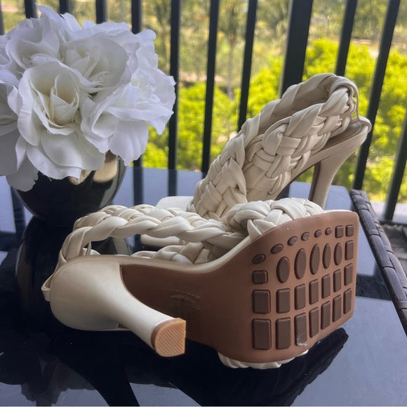 NEW STYLISH COMPHY HIGH HEEL MULE SHOES - Picture 6 of 11